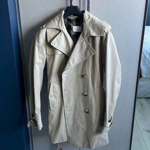 Sandro Paris men’s tan trench coat WORN ONCE